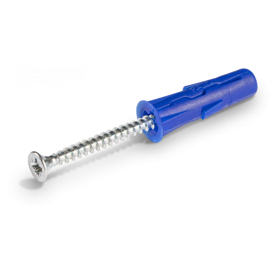 Kołek uniwersalny UNO 8mm z wkrętem 4,5x40mm 100szt. RAWLPLUG (UNO-08+435)